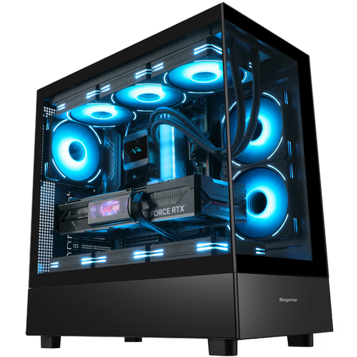 AMD Ryzen R7 9800X3D/5070/5070Ti/5080/5090D Official Subsidy Computer Host E-Sports Complete Game Desktop Delta Mobile Assembly Computer Configuration Five 9800x3d 5070Ti E-Sports Sea View Room