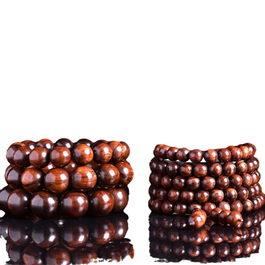 维多利亚宫廷海南老油梨手串高品真货海黄紫油梨108男佛珠手链散佛珠 海南老料紫油梨7mm26颗