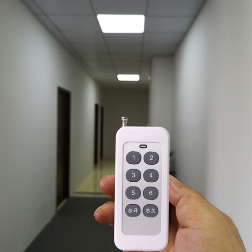 Remote control switch 220V wireless remote control multi-channel power supply light control intelligent lighting controller home remote control switch 1 drag 1