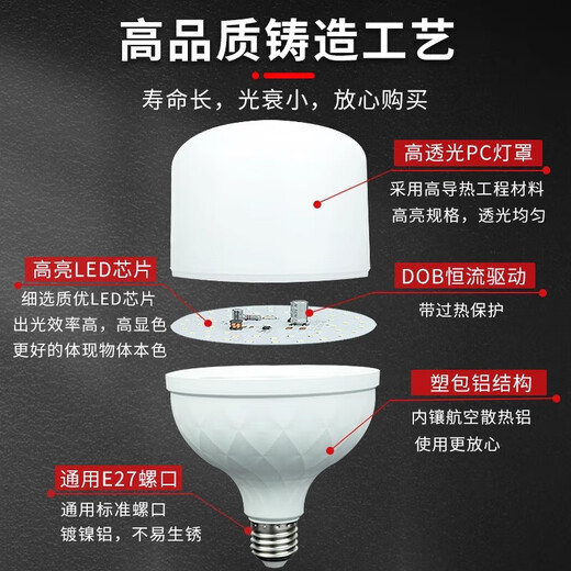 Biuyum plug socket chandelier switch extension cord hanging LED energy-saving lamp with cord plug integrated lamp E27 screw socket two plugs 8 meters light cord + 1 60W bulb