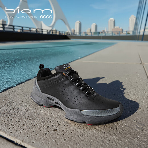 ECCO BIOM C comfortable and versatile sports shoes for men, cushioning running shoes, Jianbu C091504, black 41