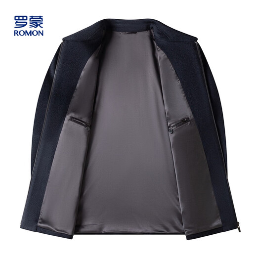 Romon 100% wool classic business wool jacket men's simple old cadre men's jacket jacket