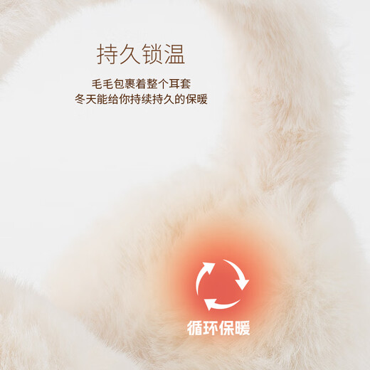 Eyeball earmuffs winter women's suede plush women's warm earmuffs ear wrap ear warm ear coverings cycling ear caps to protect against cold and freezing