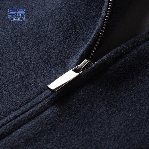 Romon 100% wool classic business wool jacket men's simple old cadre men's jacket jacket