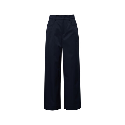 Evely Jiang Xin respalda la nueva ropa de verano 2025 Nuevos pantalones de piernas rectas sensoriales de algodón para mujeres que conmutan pantalones de traje transpirable Ligero de trabajo Versátil S 80-105Jin [Jin equivale a 0.5 kg]
