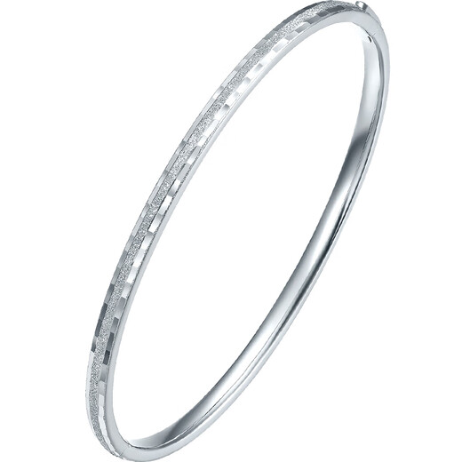 Saturday Fu PT950 platinum bracelet women's baby's breath platinum bracelet birthday gift B108267 about 7.84g 52mm