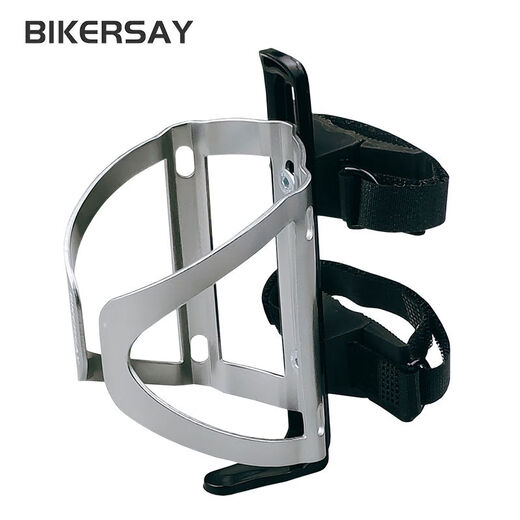 Yusenyi Bicycle Water Bottle Cage Adjustable Opening Mountain Road Bike Cup Holder Velcro Aluminum Alloy Water Cup Holder BC009 Water Bottle Holder