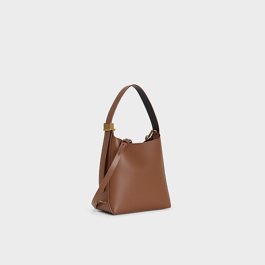 Charles/Keith25 Herbst Neues Produkt Saug-Einkaufstasche Handheld Mutter und Kinderschaufel Beutel Geburtstagsgeschenk CK2-10782671 Schokoladenschokoladenfarbe s