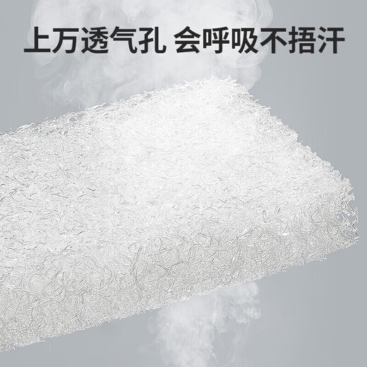 Limengsi Air Fiber Mattress 4D Baby Special Children's Splicing Bed Newborn Baby Comfort Mat Maternal and Infant Grade A Class A Xiaguang Purple (High-end Star Quilted Thread Non-Slip Full Body Breathable and Highly Water Permeable) 180*60