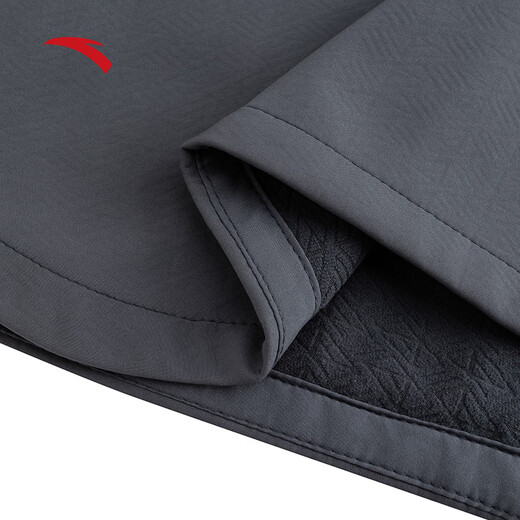 ANTA Executive Jacket丨Fleece Jacket Men's Autumn New Business Commuting Stand Collar Casual Jacket Water-Repellent Top