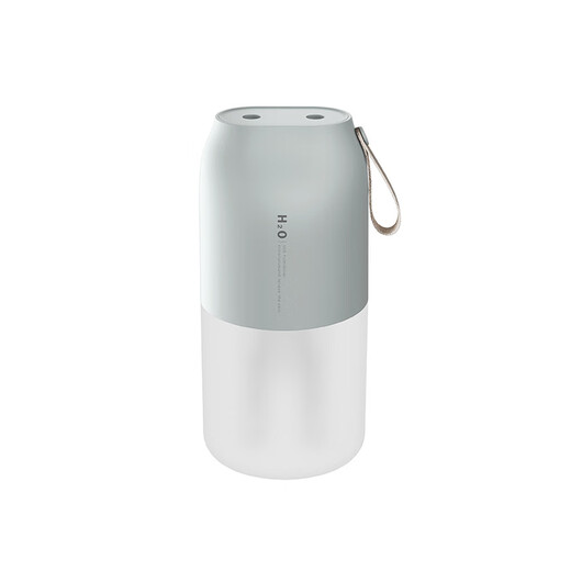 OEMG cross-border new product portable dual-spray humidifier portable desktop car usb charging large capacity air humidifier DQ116-ice green 2000 mAh