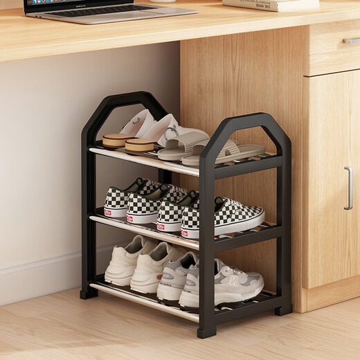 Editor-in-chief Xiang Shoe Rack Small Entrance Door Simple Shoe Cabinet Dormitory Rental Room Multi-layer Storage Rack 4 Layers 42