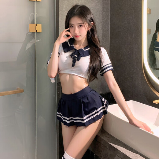 ROSELEX couple stimulation date underwear sexy wedding dress lace eye mask thong sexy underwear 2025 new campus JK suit top + skirt + T pants free 160M recommended 80-110Jin Jin equals 0.5 kg confidential delivery