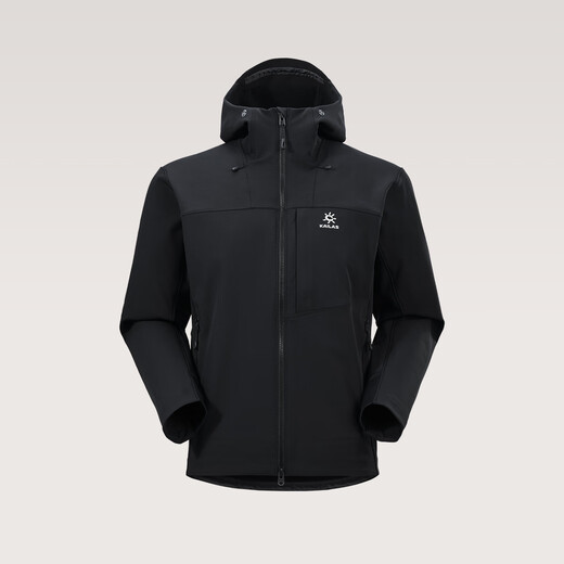 KAILAS M8 IC soft shell jacket for men with velvet, warm, breathable and elastic outdoor windproof and wear-resistant hooded mountaineering jacket