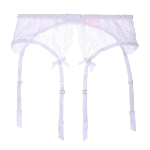 Luoying garters, rubber buckles, metal buckles, ribbons, garters, European and American stockings, stockings, black M