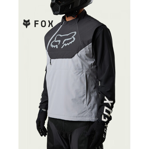 FOX American Ranger Motocross Trail Vest for Men, Wear-Resistant, Waterproof, Windproof Black S