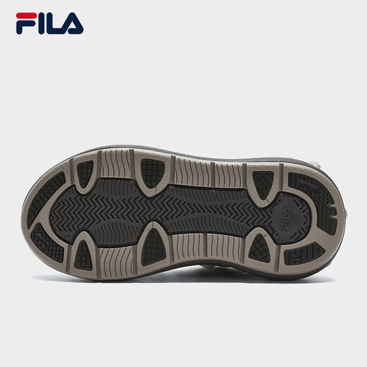 FILA official women's sneakers CARROT modern carrot shoes versatile fashion heightening white shoes sports casual shoes for women first snow white/black-PB 40