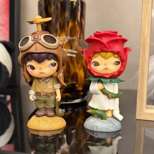 New product Hirono Ono Little Prince co-branded series blind box trendy toys ornaments gifts designated model-Little Prince (new and unopened)