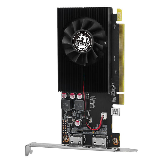 Meijie (SOYO) R5 230 Fire Dragon LP 2G office entertainment independent semi-bright machine graphics card 2HDMI multi-screen display