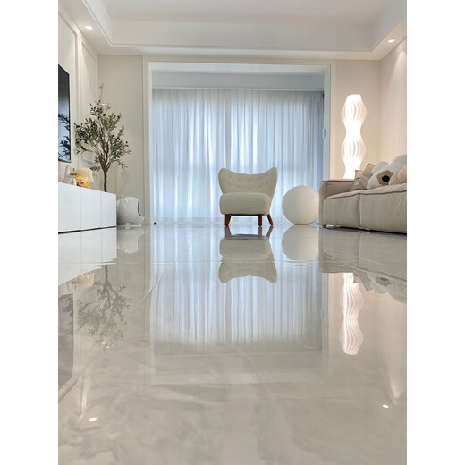 
JPHZNB Guangdong full marble tiles 750x1500 grade color large plate living room floor tiles anti-slip, wear-resistant light gray 750x1500 whole body 15736 all-ceramics excellent products (including transportation)