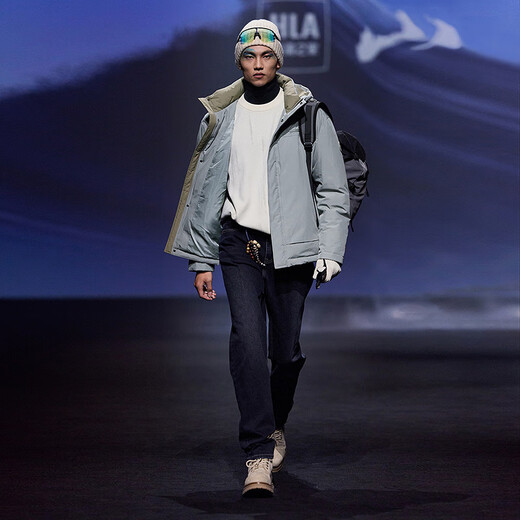 HLA海澜之家羽绒服男25山不在高系列连帽外套男冬季HWRAW4J043A