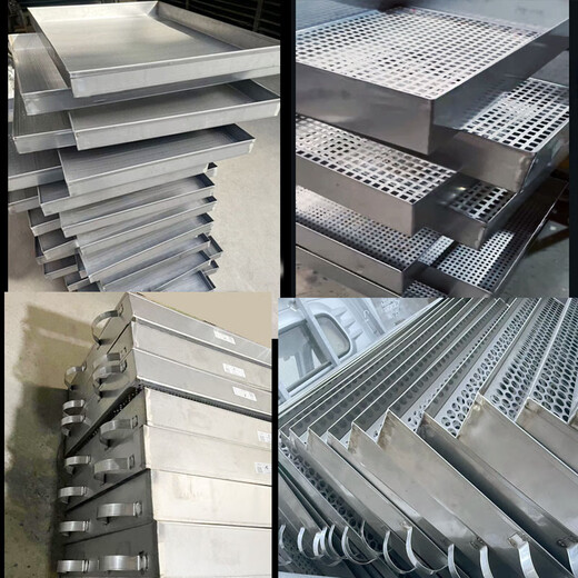 Customized sieve rectangular sieve fried chestnut sieve sand sieve stainless steel sieve fish manure turnover box filter mesh sieve can be customized to any size - contact customer service