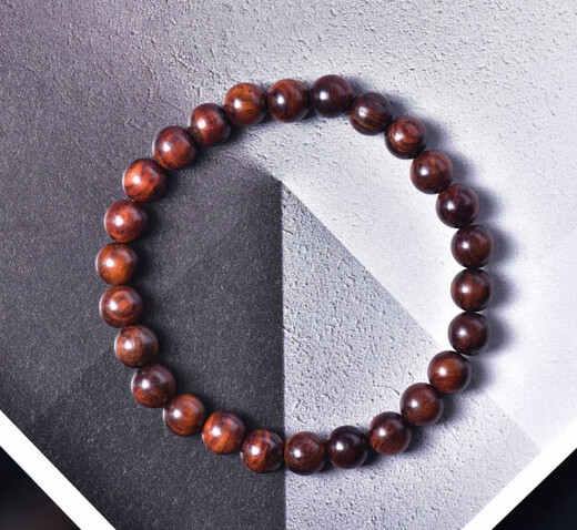 维多利亚宫廷海南老油梨手串高品真货海黄紫油梨108男佛珠手链散佛珠 海南老料紫油梨7mm26颗