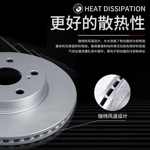 Scenic glossy brake disc rear brake disc YH12189