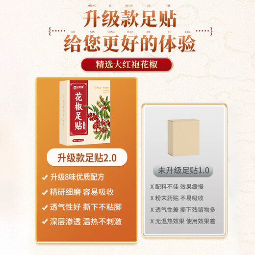 Jin Taikang Foot Patch, Sichuan pepper to expel moisture, drive away cold and remove moisture, foot patch for men and women, 36 patches