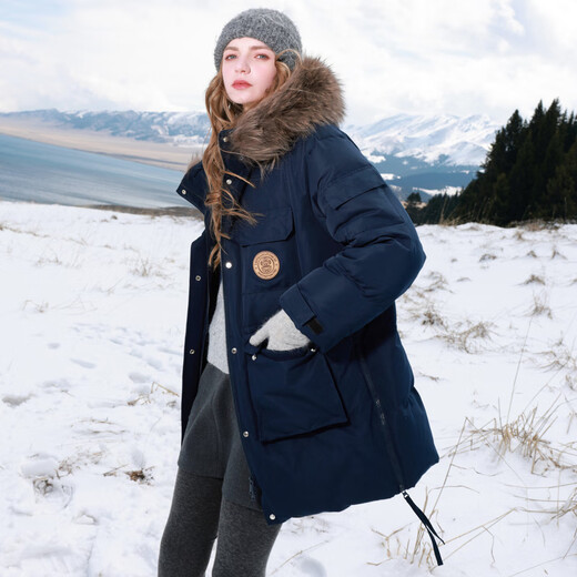 Tricolor 90 White Goose Down 2025 Winter New Outdoor Workwear Parker Down Jacket Waterproof Goose Down Jacket M