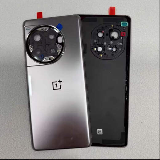 Suitable for OnePlus ACE3Pro original back cover glass 1+ace3pro original back shell mobile phone battery cover shell 1+ACE3Pro market original silver single back cover frameless lens
