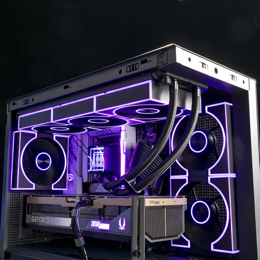 Peninsula Iron Box (PADO) G16 reverse-leaf black 12cm chassis fan with hidden screws/ARGB/5V3-pin divine light synchronization/PWM speed regulation, temperature control and mute/hydraulic bearings/standard shock absorbing pad