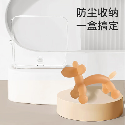 Bao's baby comforts molar baby teeth chewing gum oral toys anti-eating hand soft silicone easy-grasp balloon dog