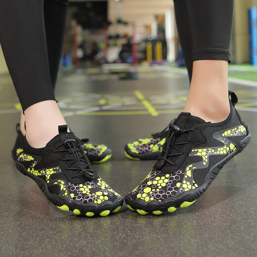 2025 summer breathable sports outdoor wading and river tracing shoes hiking beach men and women leisure fitness yoga swimming shoes ZQ668 Moonlight 36