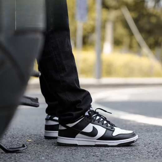 NIKE耐克 Dunk Low 黑白熊猫 经典低帮休闲滑鞋 CW-DD-官方旗舰正品 DD1503-101 女款  36