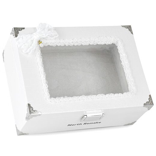 PRADA Diamond Girl Hand-painted Beads Chain Oxidized Cosmetic Bag Handbag Crossbody Bag Pink Diamond Sweetheart-Black Gift Box