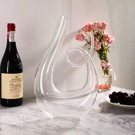 Crystal glass personalized decanter set luxury red wine wine divider red wine jug household European wine set snail decanter