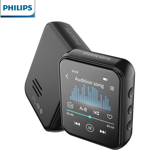 Philips MP3 Bluetooth Walkman Student Edition High School Junior High School Students Special English Listening Only Listening to Songs Lossless Music Player SA3620 32G/Wired Connection to Computer or Mobile Phone to Download Songs