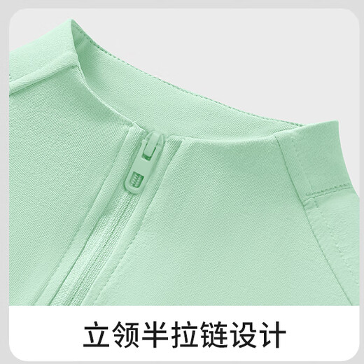 Mark Huafei Spring y otoño de primavera y otoño Autumno transpirable Sweating Top Half-abre Camper Camiseta Sportswear Sportswear Sportsweats Streting Looss Set M Dachshund K Khaki (Pantalones totales) 130