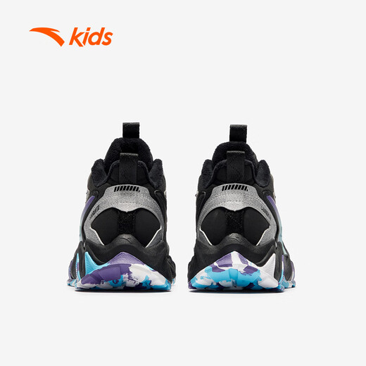 ANTA children's men's and women's cotton shoes 2025 winter comfortable and warm children's sports plus velvet cotton shoes A12446933H