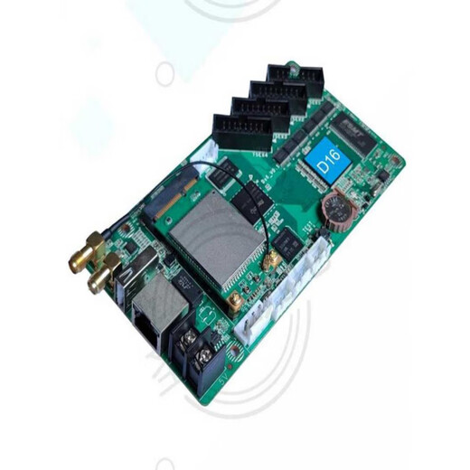 Gray scale HDD16LED full color door head asynchronous control card network port WIFI U disk support picture video HD-D16