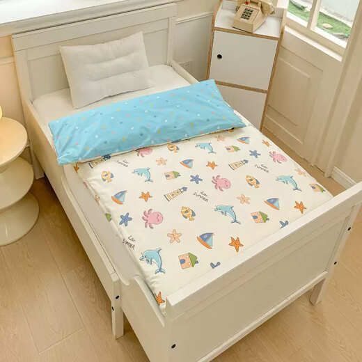 Yusenyi Kindergarten Napping Mattress Children's Cotton Removable Pad Bedding Primary School Student Cotton Mattress Baby Single-piece Cushion Cover Message Remarks Color 50x110cm