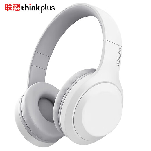 Lenovo head-mounted wireless Bluetooth headset, e-sports game, low music, sports noise reduction, universal Apple Xiaomi mobile phone TH10 white