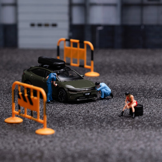 Ji Krypton 007GT static car model car model real car restoration alloy material 1 64 dark night purple*1