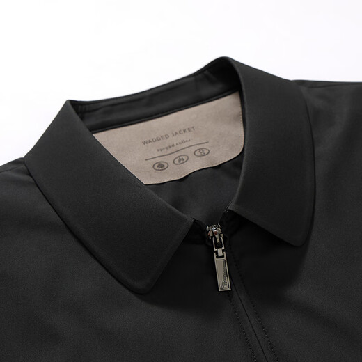 Shanshan quilted warm autumn and winter new lapel quilted jacket men's fashion simple warm and cold-proof jacket