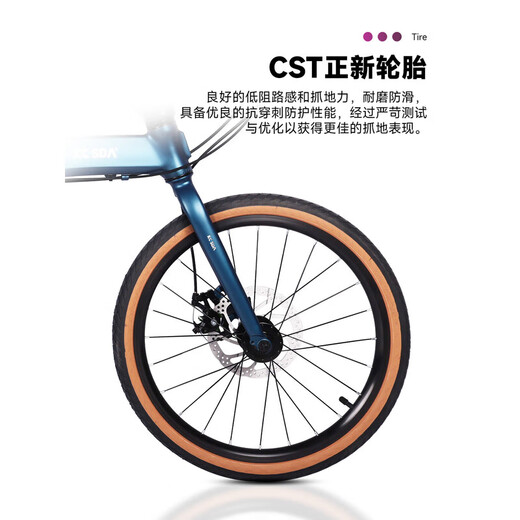 KOSDA 20-inch folding bicycle Keshengda KP10 British version ultra-light men's and women's adult commuter parent-child folding bicycle KP10 British version | Roland Purple - 8 speed new product 20 inches | suitable for height 140-185cm