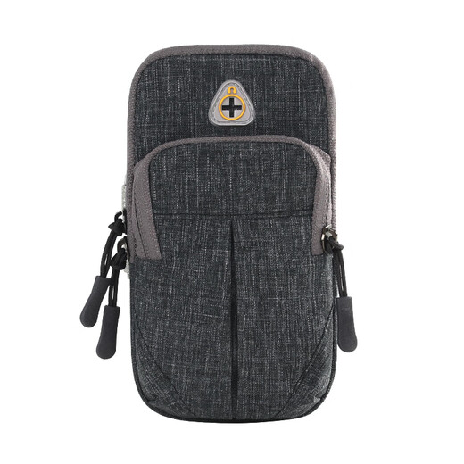 Fengxi mobile phone arm bag, running mobile phone arm sleeve, outdoor mobile phone bag, universal arm strap for men and women, sports mobile phone arm sleeve, wrist bag, waterproof, small black, can hold mobile phones with screens below 6.1 inches