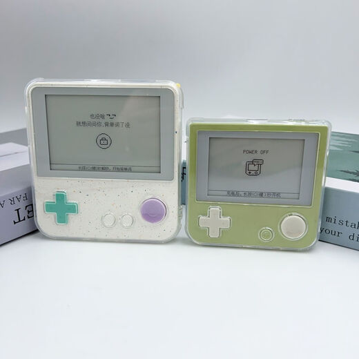 CLCEY is suitable for Baicizhan word machine protective case, transparent soft shell with lanyard hole, full-cover anti-scratch MAX protective case, 3.52-inch Baicizhan MAX transparent protective case + lanyard