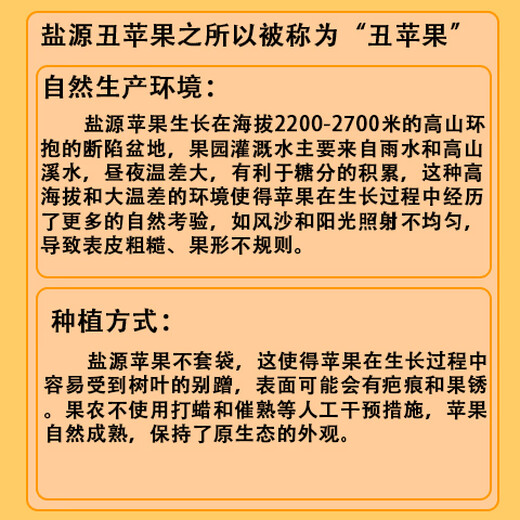 Jingxiansheng Sichuan Daliangshan Ugly Apple 4.5 Jin Jin equals 0.5 kg, single fruit size 75-80mm, seasonal fruit, straight from the source
