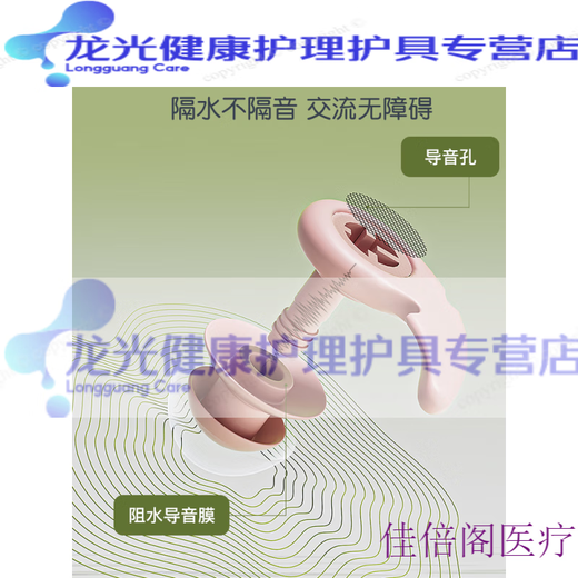 Swimming earplugs, waterproof and non-soundproof, adult style German children's swimming earplugs, waterproof for adults, no need to wash hair, nose clip + detachable lanyard earplugs, jet black - swimming coach